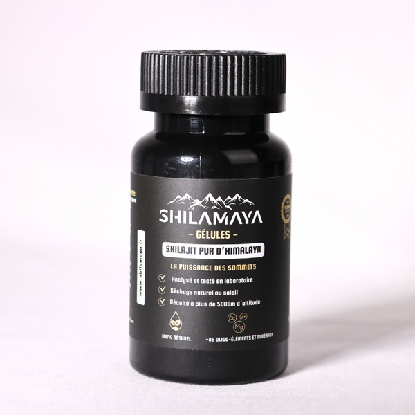 Shilajit Pur d'Himalaya｜Gélules