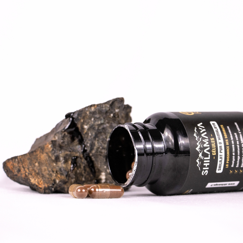 Shilajit Pur d'Himalaya｜Gélules