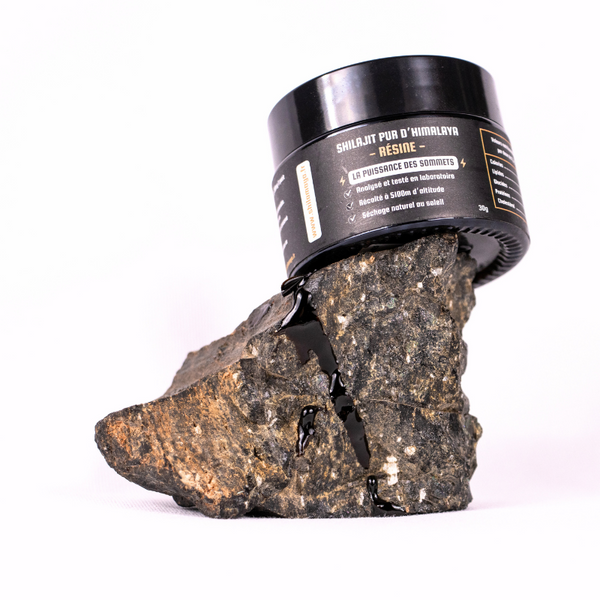 Shilajit Pur d'Himalaya｜Résine