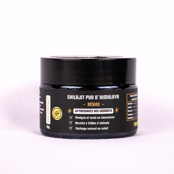 Shilajit Pur d'Himalaya｜Résine