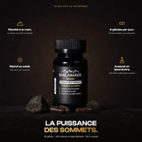 Récolté à la main au-dessus de 5 000 m, séché au soleil, analysé en laboratoire - 2 gélules par jour