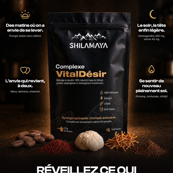 Complexe VitalDésir – ce que vous allez ressentir : 4 bénéfices