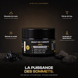 Récoltée à la main à 5 100 m, filtrée 40 fois à froid, séchée au soleil, analysée en laboratoire