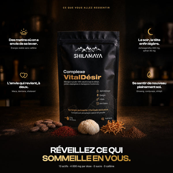 Complexe VitalDésir – ce que vous allez ressentir : 4 bénéfices