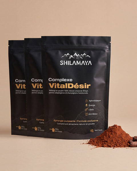 Cure 3 mois VitalDésir : trois sachets du Complexe VitalDésir